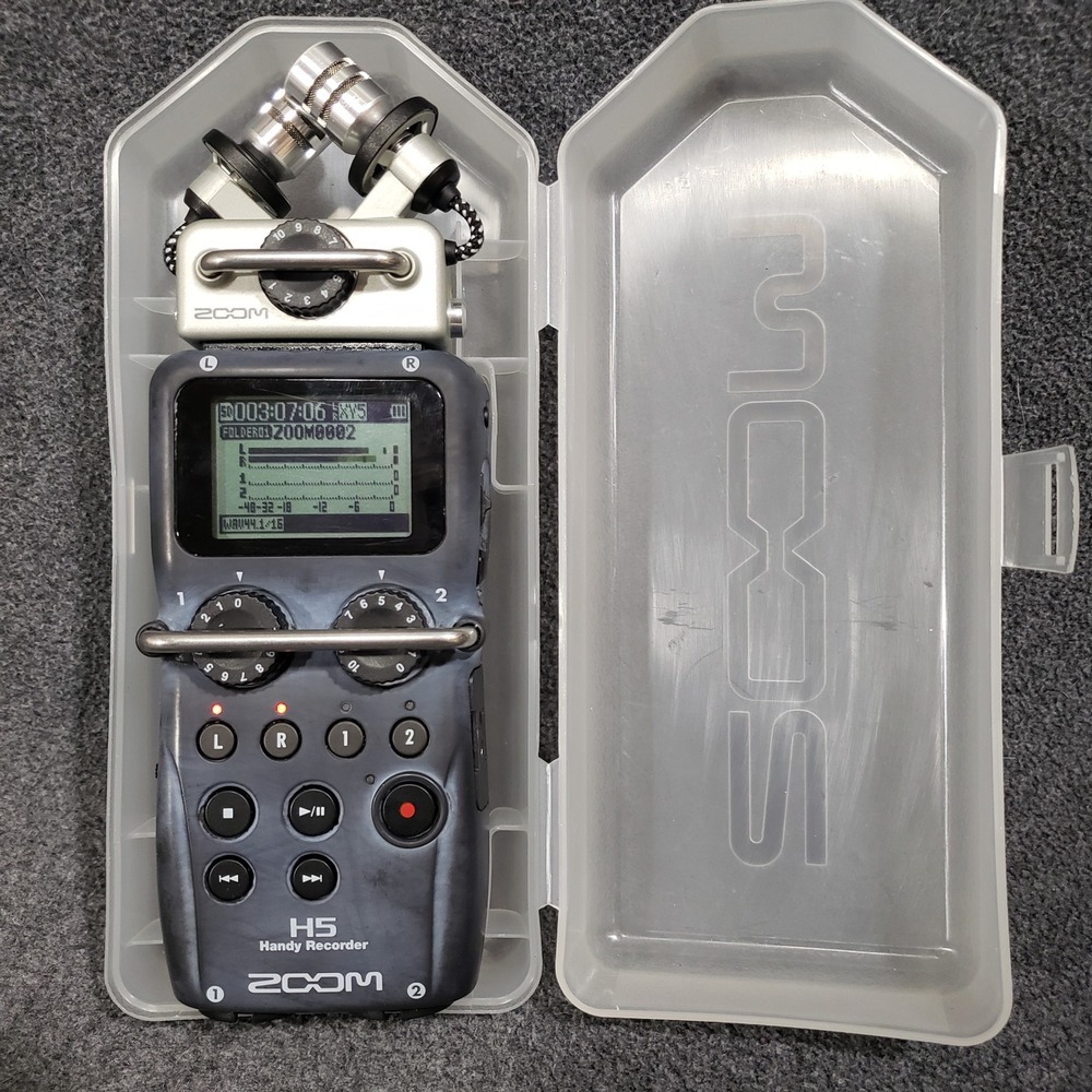 Zoom H5 Handy Recorder Portable Digital Audio Multi-Track XYH-5 Mic Capsule